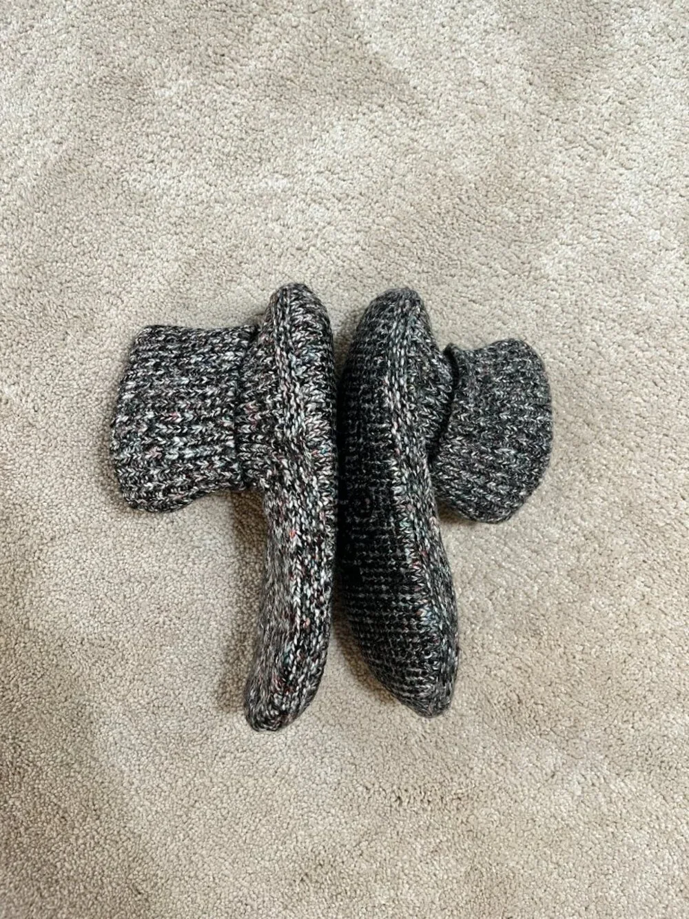 Lot of 2 New Bombas Sherpa Lined Gripper Bootie Slippers Unisex M W9-11.5 M7-9.5